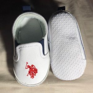 Baby polo lace less shoes